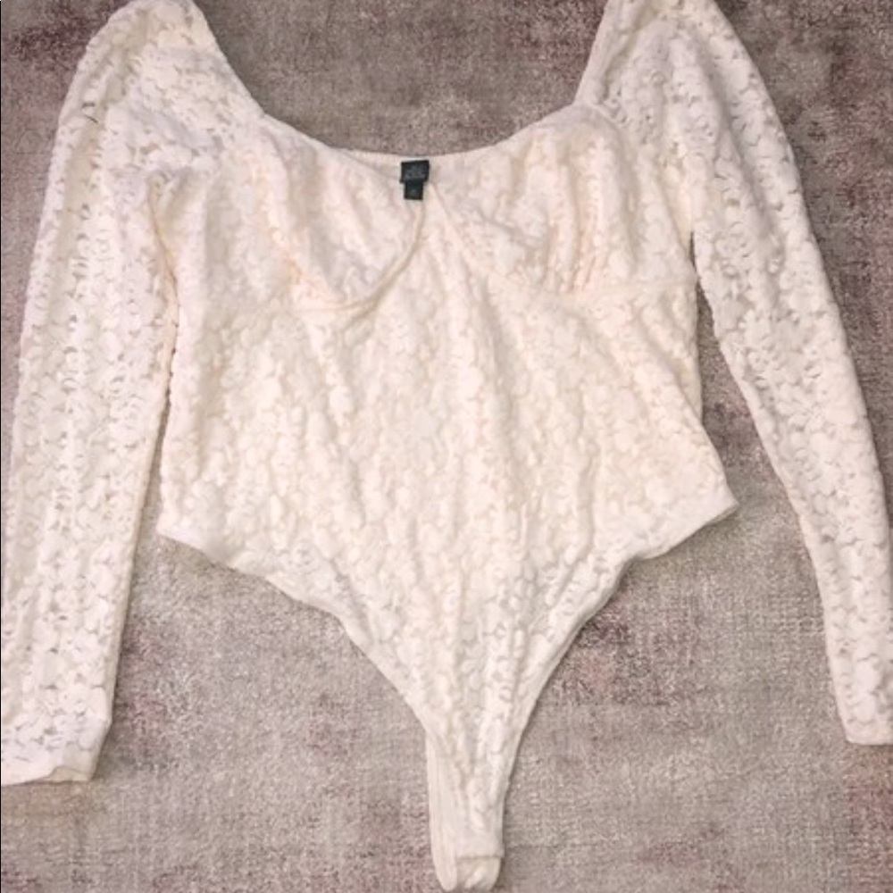 Wild Fable White Bodysuit